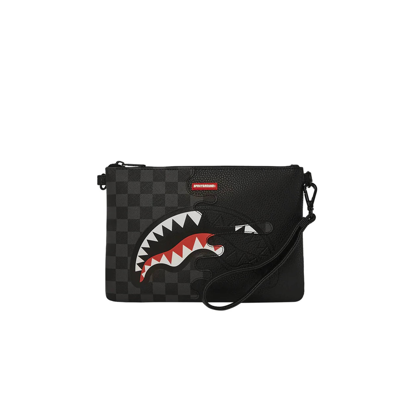 SPRAYGROUND UNFINISHED SHARK POUCHETTE