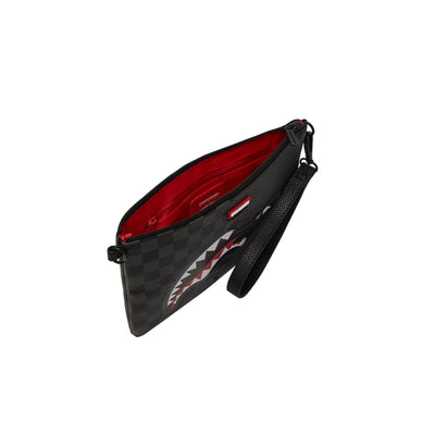 SPRAYGROUND UNFINISHED SHARK POUCHETTE