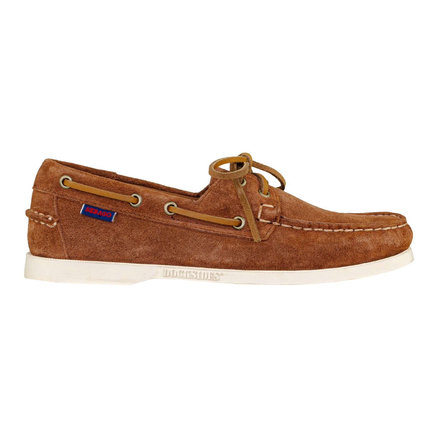 SEBAGO DOCKSIDES PORTLAND FLESH OUT DARK BROWN