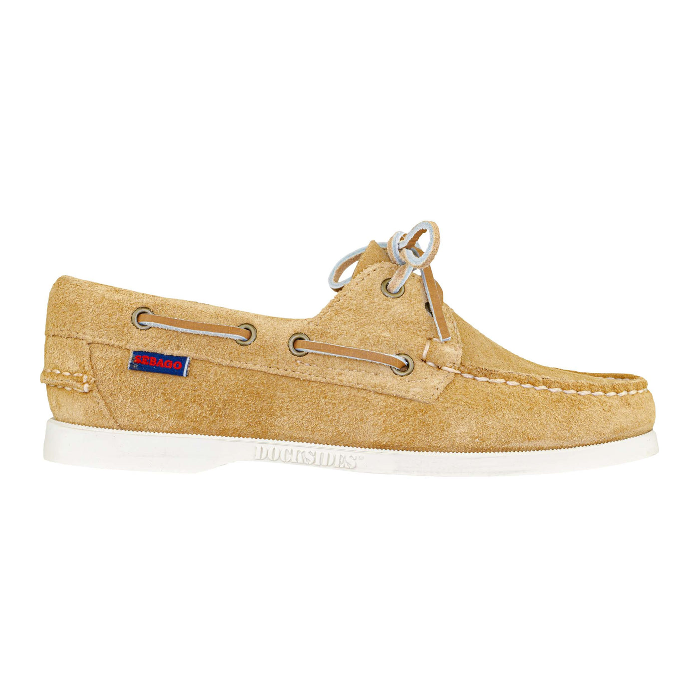 SEBAGO DOCKSIDES PORTLAND FLESH OUT WOMAN BEIGE PAINT