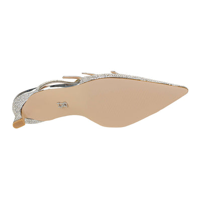 STEVE MADDEN SLINGBACK LIANA CRYSTAL