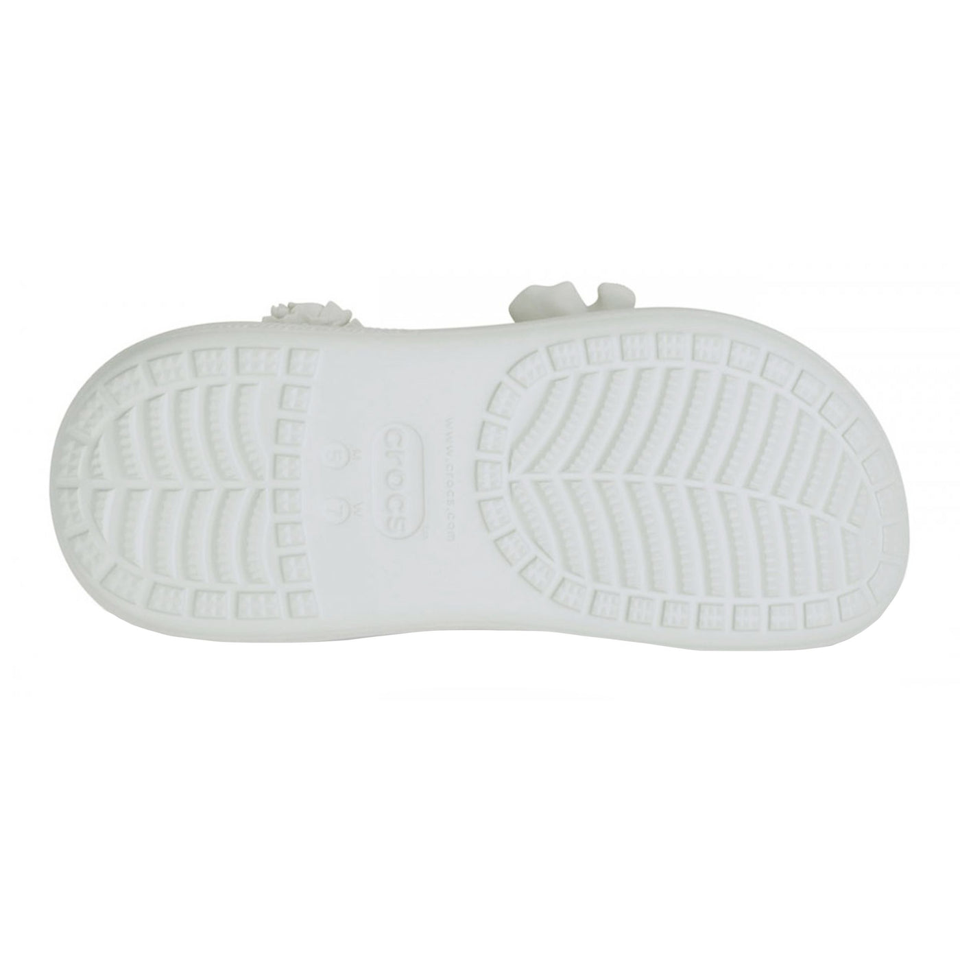 CROCS CLASSIC CRUSH BOUQUET CLOG LINEN