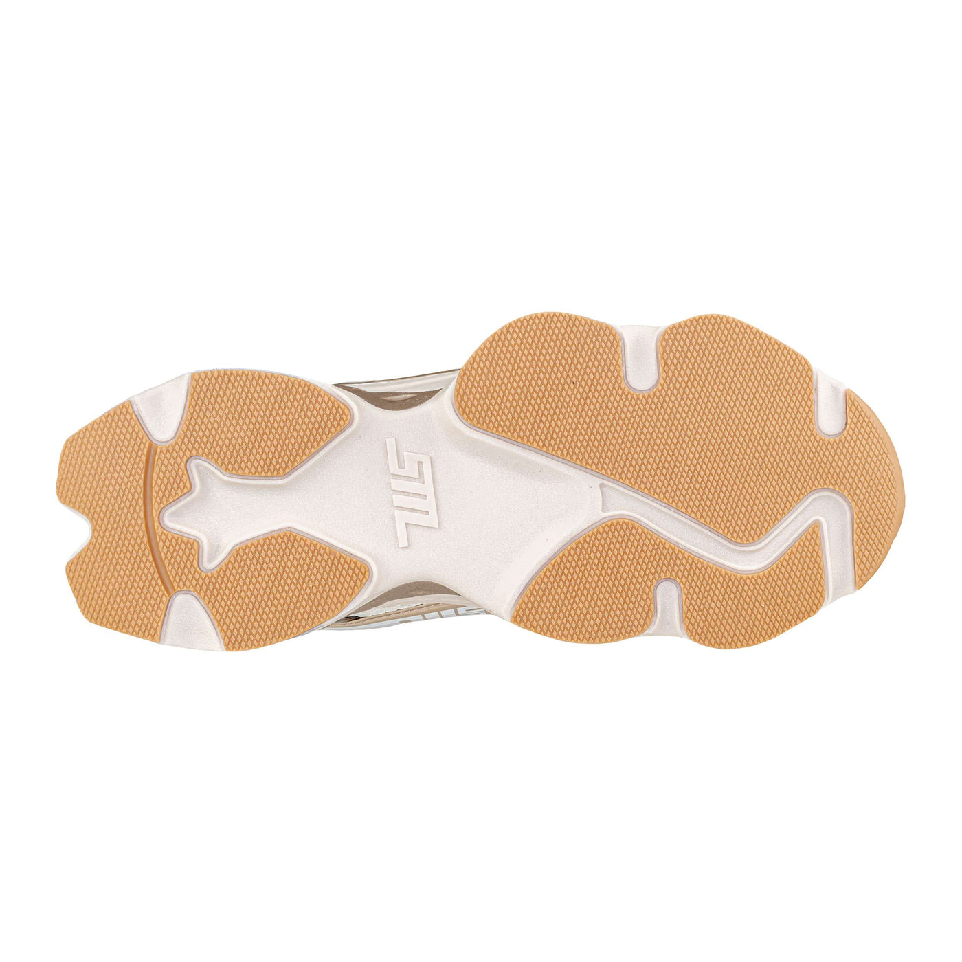 STEVE MADDEN SNEAKER SPEEDSTER-E SIL/GLD CREAM