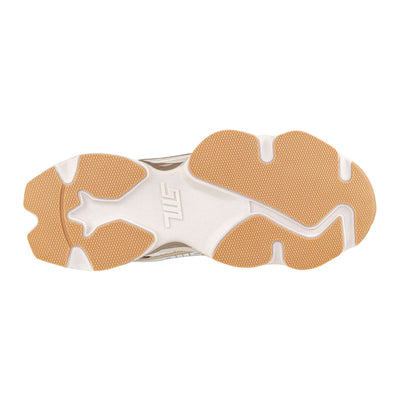 STEVE MADDEN SNEAKER SPEEDSTER-E SIL/GLD CREAM