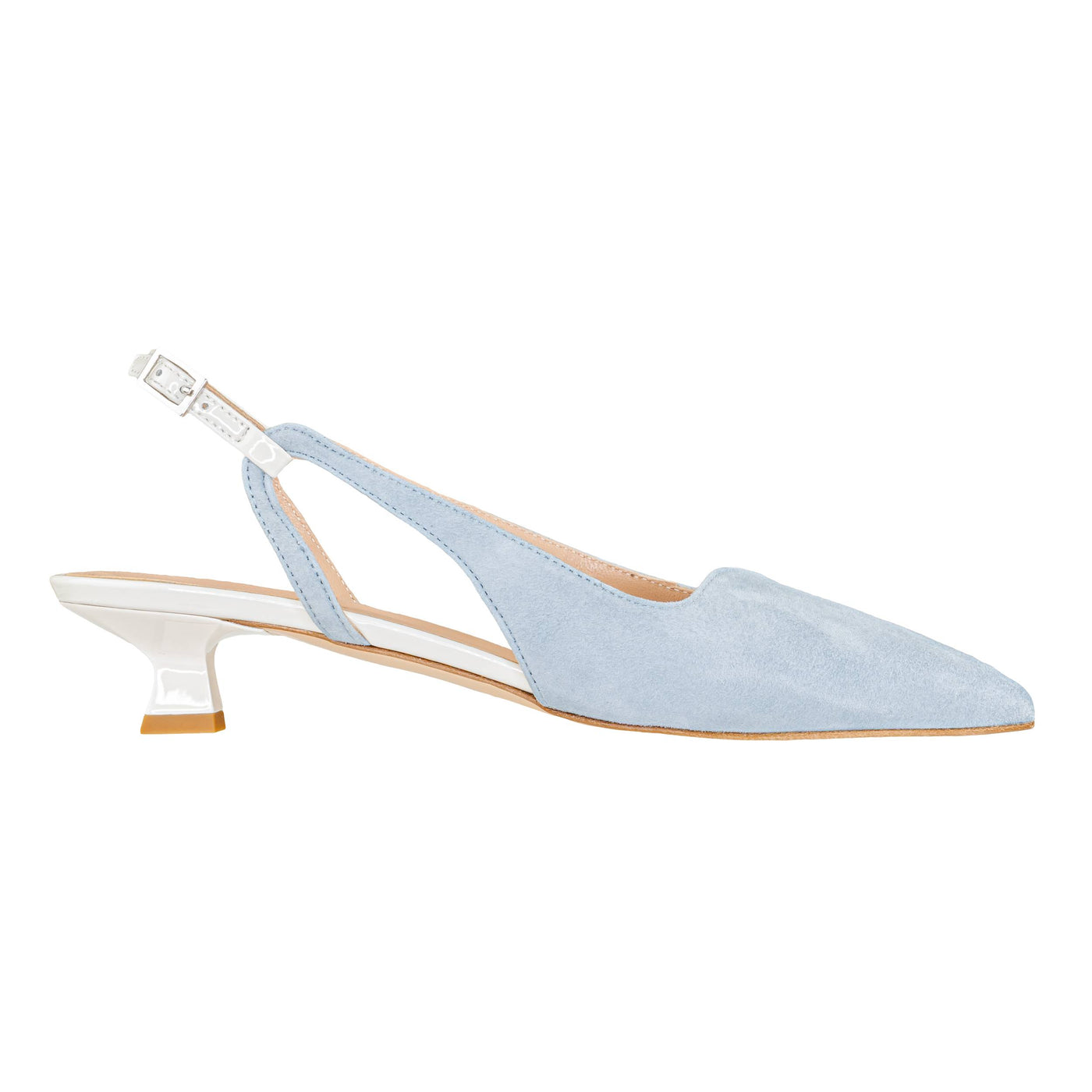 ISABELLE PARIS IS534 SLINGBACK CAMOSCIO JEANS