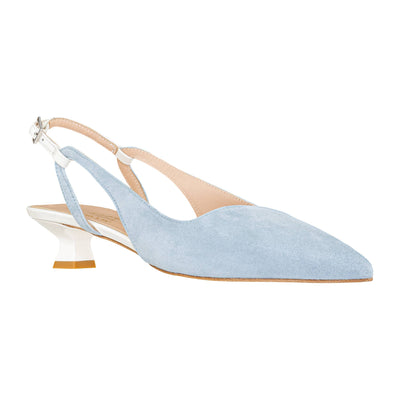 ISABELLE PARIS IS534 SLINGBACK CAMOSCIO JEANS