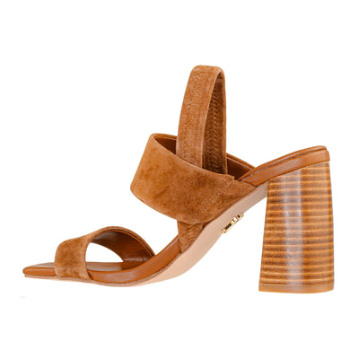 STEVE MADDEN SANDALI MAIZIE COGNAC SUEDE