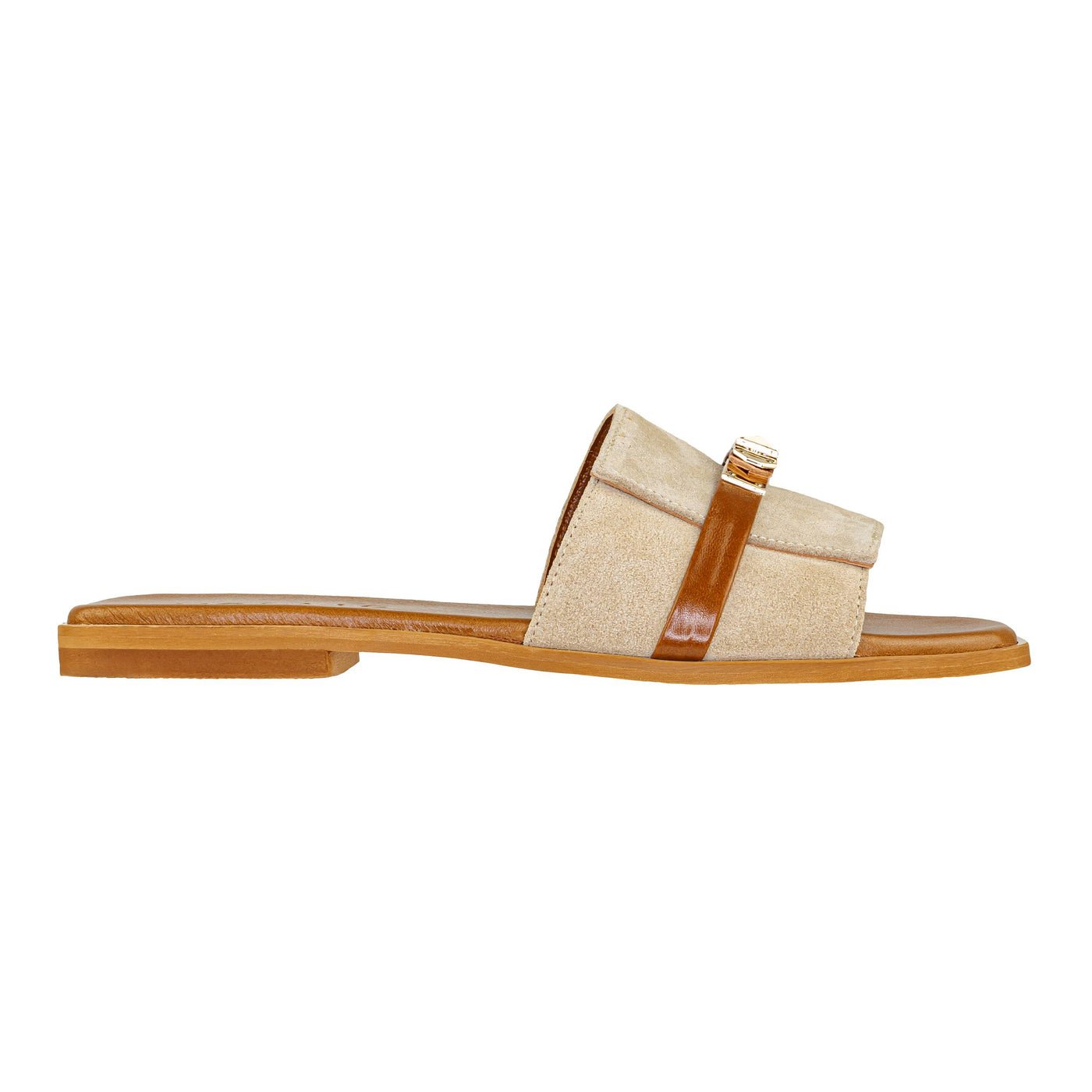 MOSAIC SANDALO PADLOCK/CAM BEIGE/S.TAN