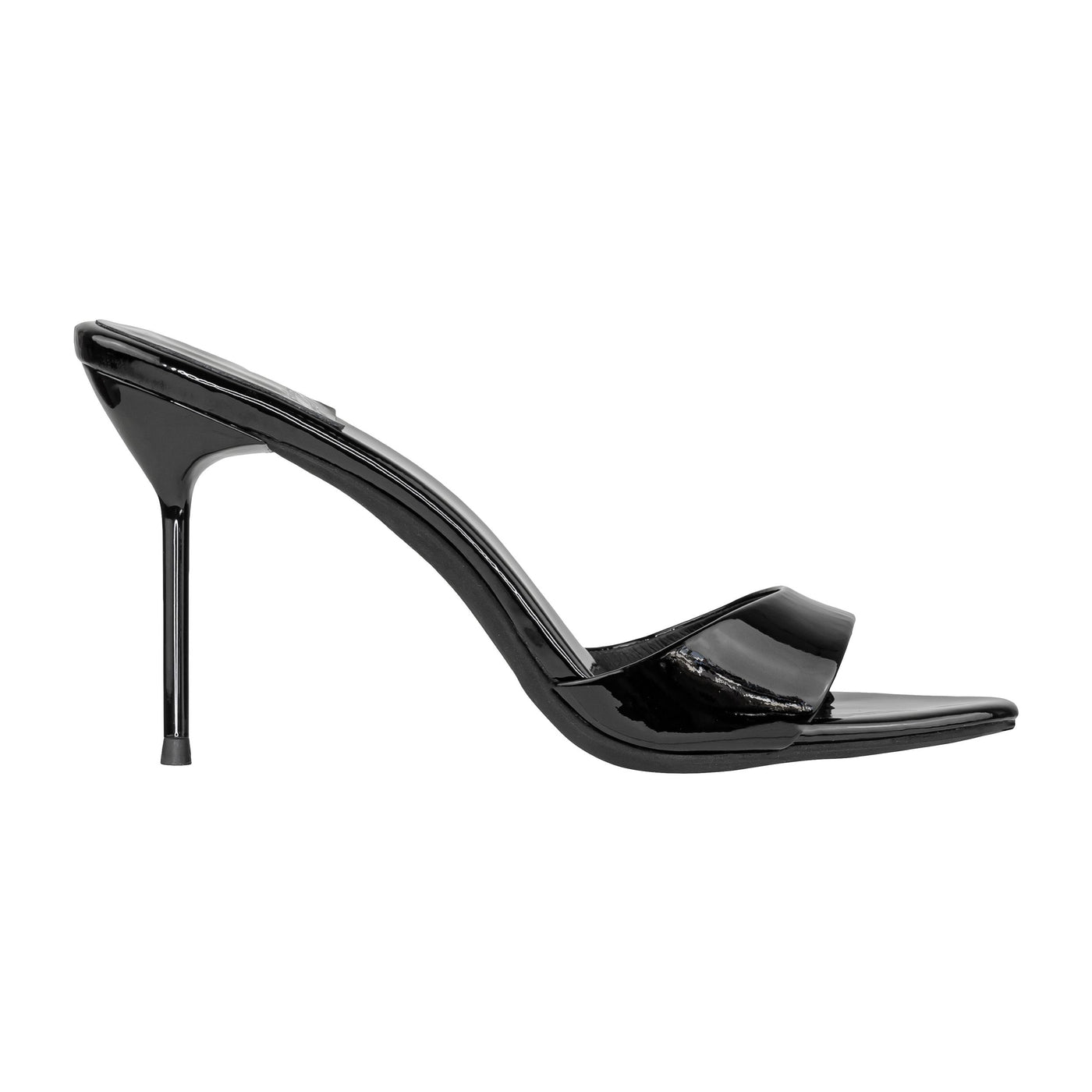 JEFFREY CAMPBELL SANDALI CE-SOIRE BLACK PATENT