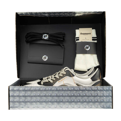FOAMERS SNEAKERS F6 OFF WHITE-BLACK