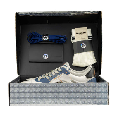 FOAMERS SNEAKERS F6 OFF WHITE-BLACK/NAVY