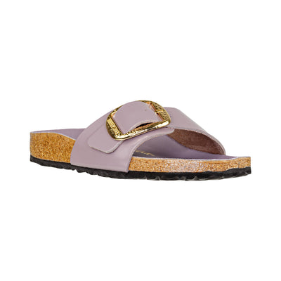BIRKENSTOCK 1029843 MADRID BIG BUCKLE HIGH SHINE FADED PURPLE NARROW FIT