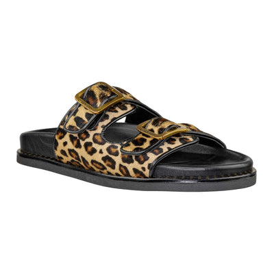 CARYATIS SANDALO 68005 BLACK-LEOPARD