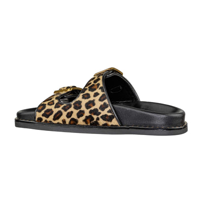 CARYATIS SANDALO 68005 BLACK-LEOPARD