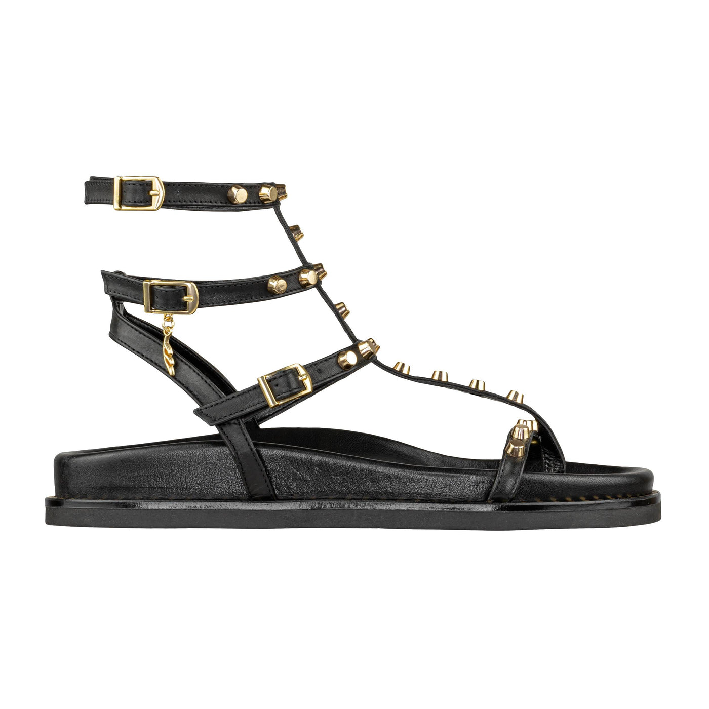 CARYATIS SANDALO 681166 BLACK-GOLD