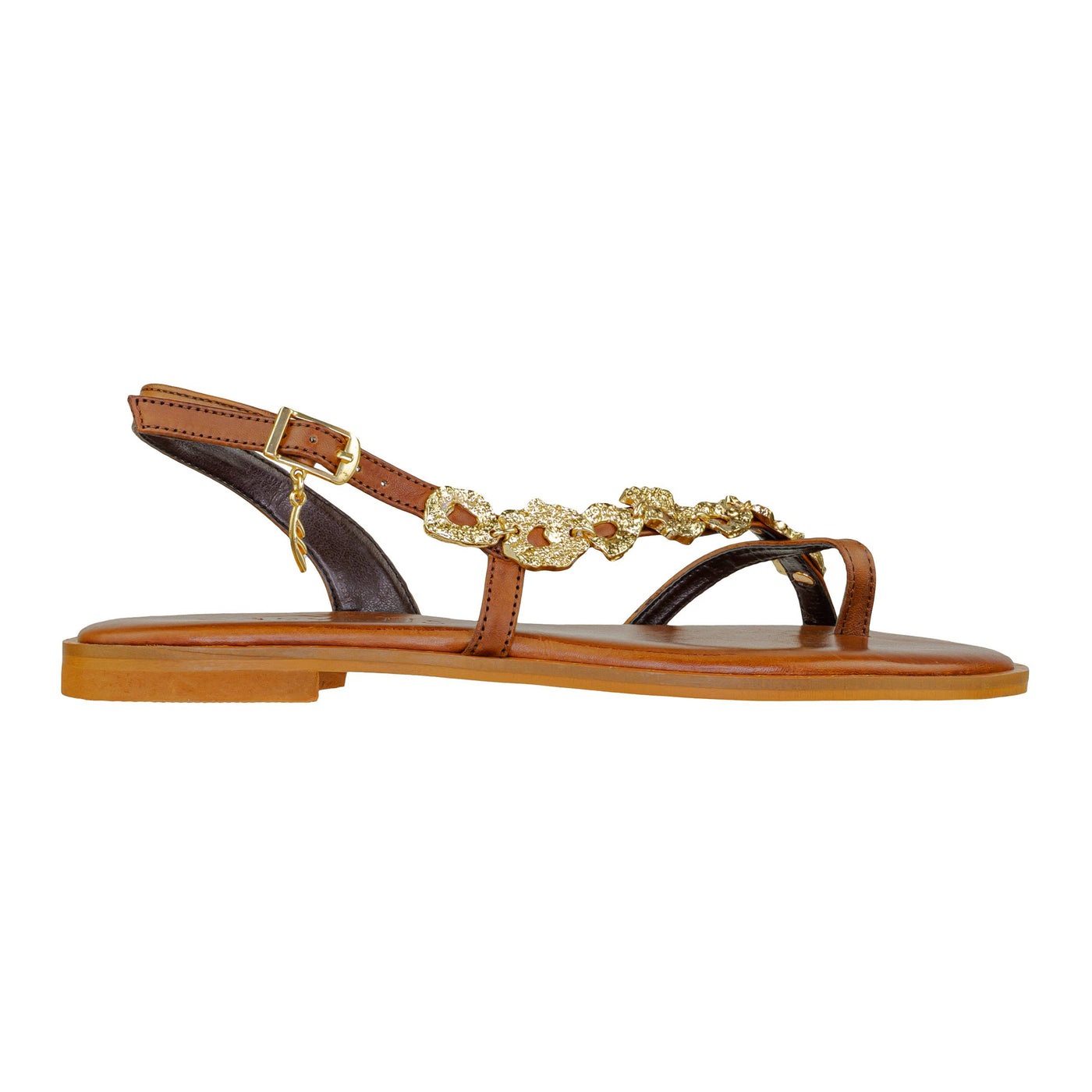 CARYATIS SANDALO 621608 BROWN-GOLD