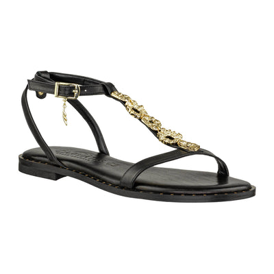CARYATIS SANDALO 621708 BLACK-GOLD