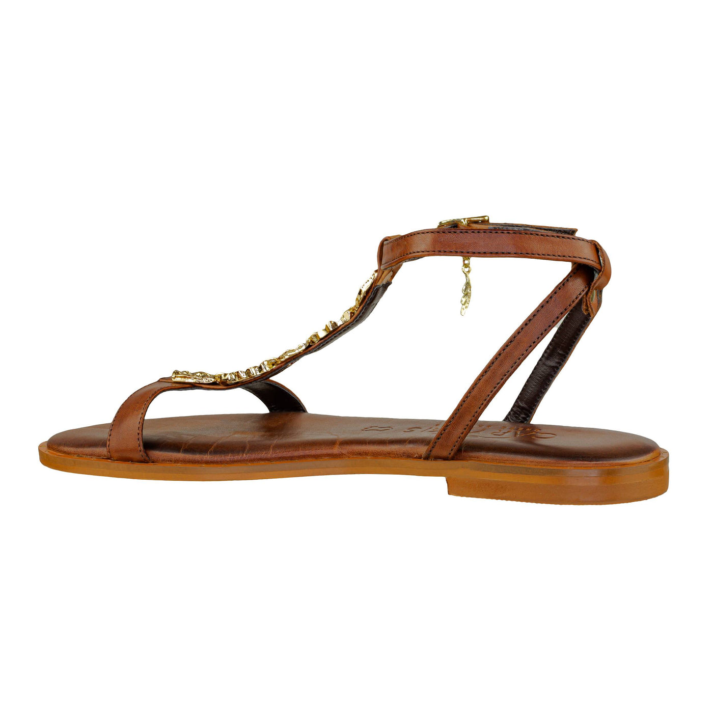 CARYATIS SANDALO 621708 BROWN-GOLD