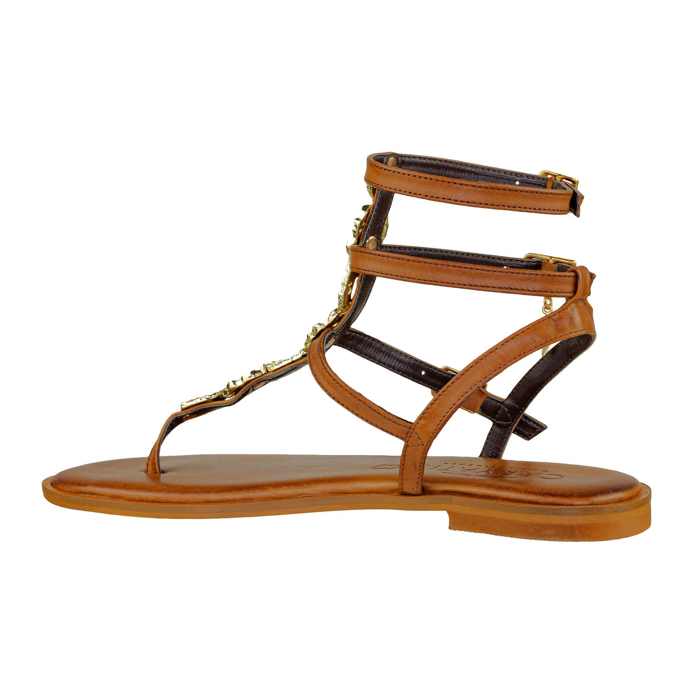 CARYATIS SANDALO 621008 BROWN-GOLD