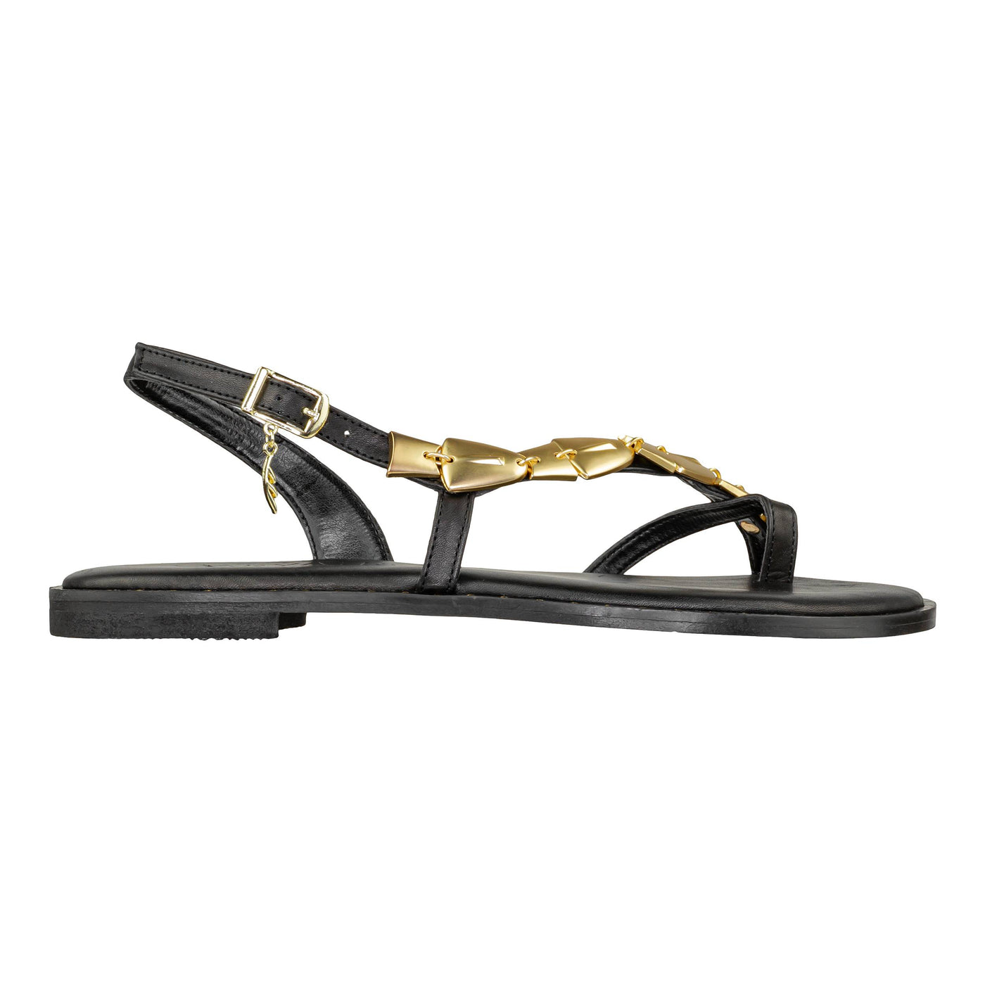 CARYATIS SANDALO 621606 BLACK-GOLD