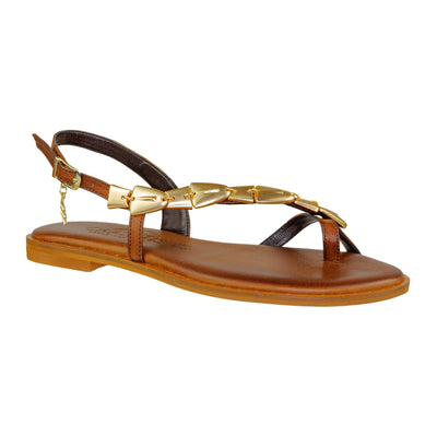 CARYATIS SANDALO 621606 BROWN-GOLD