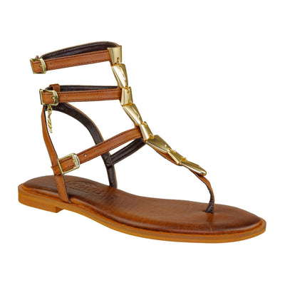 CARYATIS SANDALO 621006 BROWN-GOLD