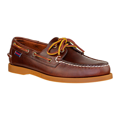 SEBAGO DOCKSIDES PORTLAND WAXED MAN BROWN-HONEY