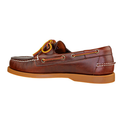 SEBAGO DOCKSIDES PORTLAND WAXED MAN BROWN-HONEY