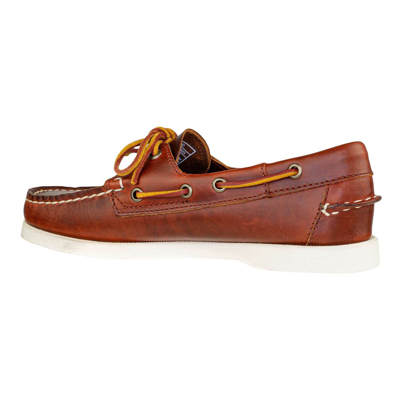 SEBAGO DOCKSIDES PORTLAND WAXED WOMAN BROWN