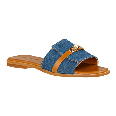 MOSAIC SANDALO PADLOCK JEANS/TAN