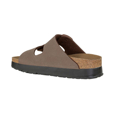 PAPILLIO by BIRKENSTOCK 1027417 ARIZONA PLATFORM MOCCA VEGAN NARROW FIT