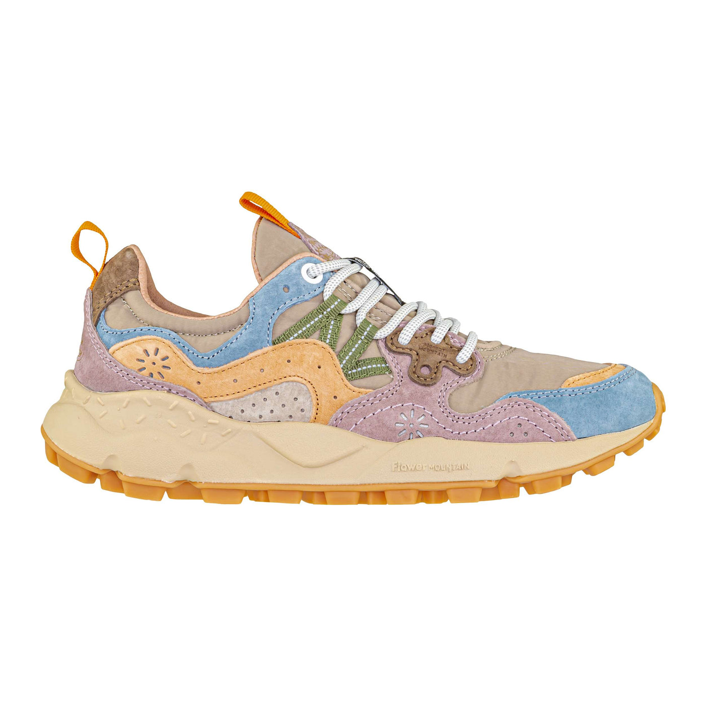 FLOWER MOUNTAIN YAMANO 3 UNI PETROL-GREY-LIGHT PAPAYA