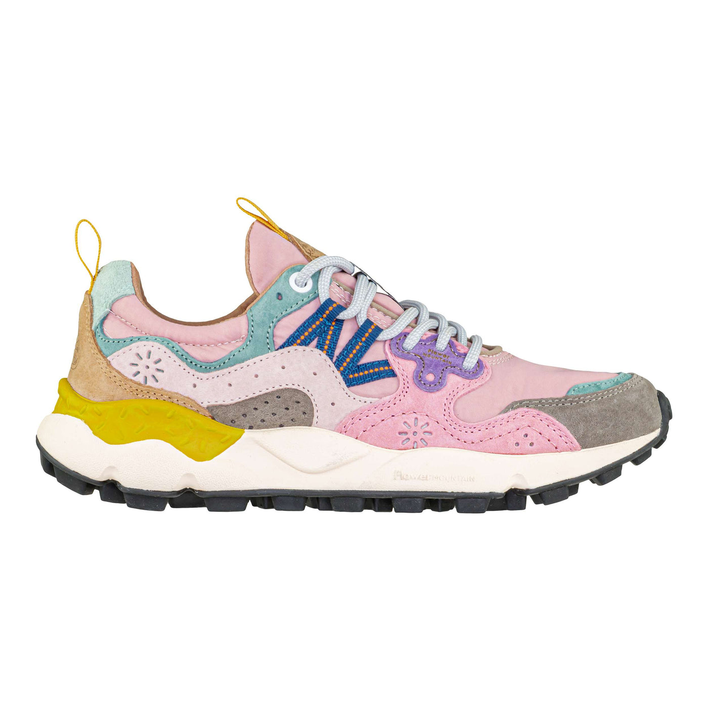 FLOWER MOUNTAIN YAMANO 3 WOMAN GREY-CIPRIA-LIGHT PINK