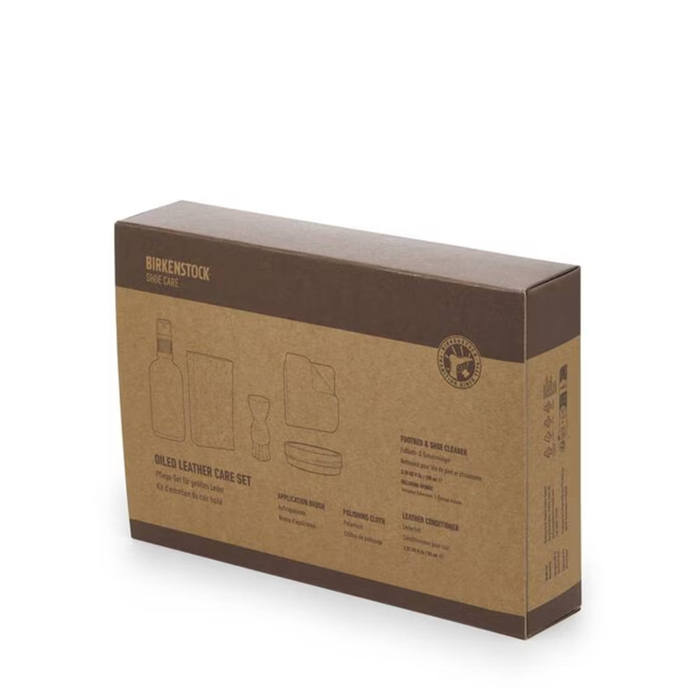 BIRKENSTOCK 1028836 OILED LEATHER CARE SET