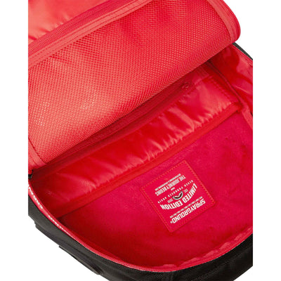 SPRAYGROUND PRINTED ZIPPER SHARK DLXR BACKPACK