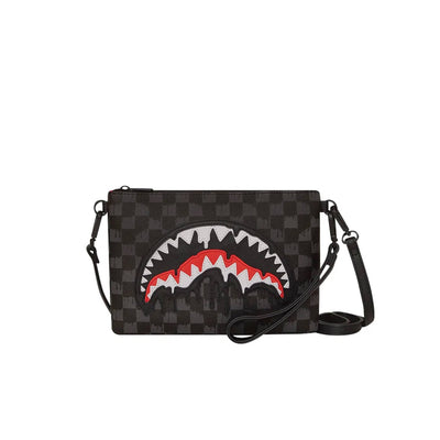 SPRAYGROUND DRIPPING SHARKS IN PARIS CROSSOVER CLUTCH