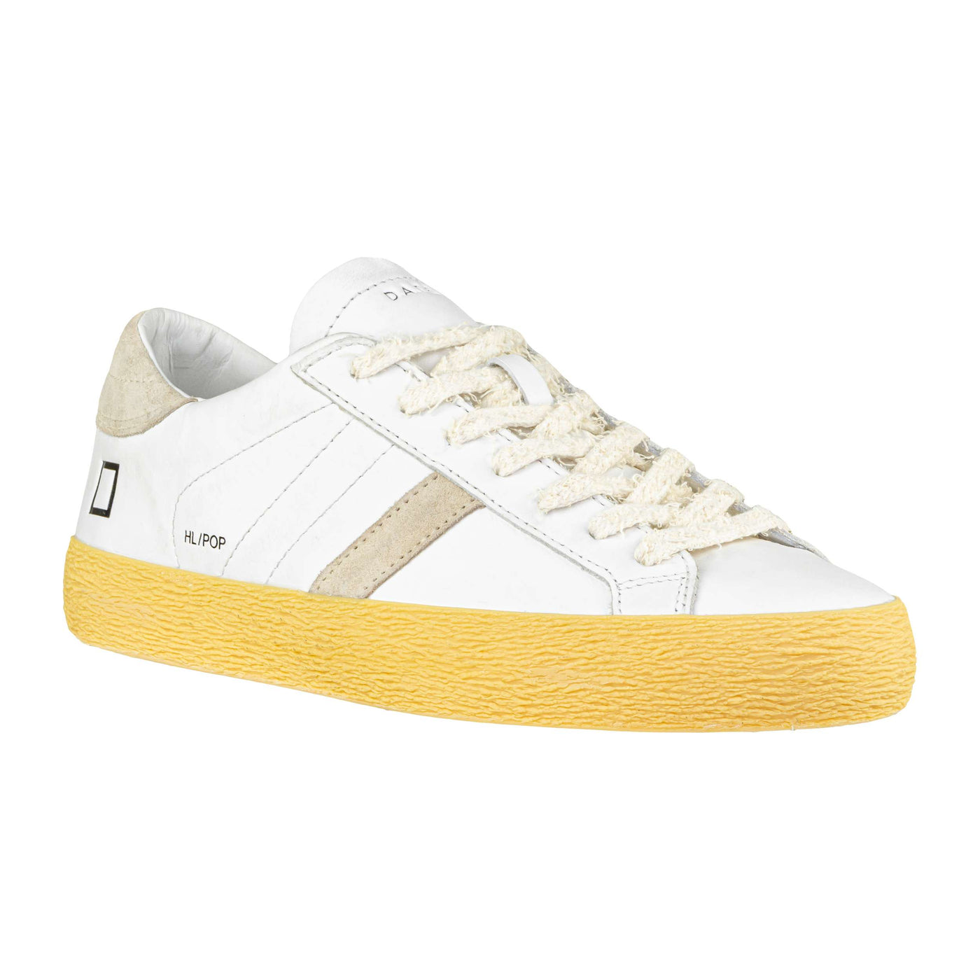 D.A.T.E. HILL LOW POP WHITE-GUM