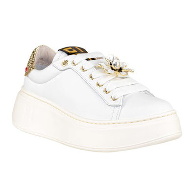 GIO+ SNEAKERS PIA438A COMBI WHITE/KOKKINO