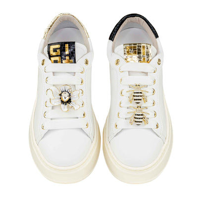 GIO+ SNEAKERS PIA438A COMBI WHITE/KOKKINO