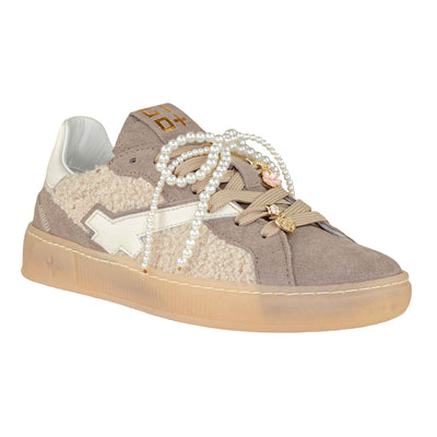 GIO+ SNEAKERS BLUE30A COMBI ORSETTO BEIGE