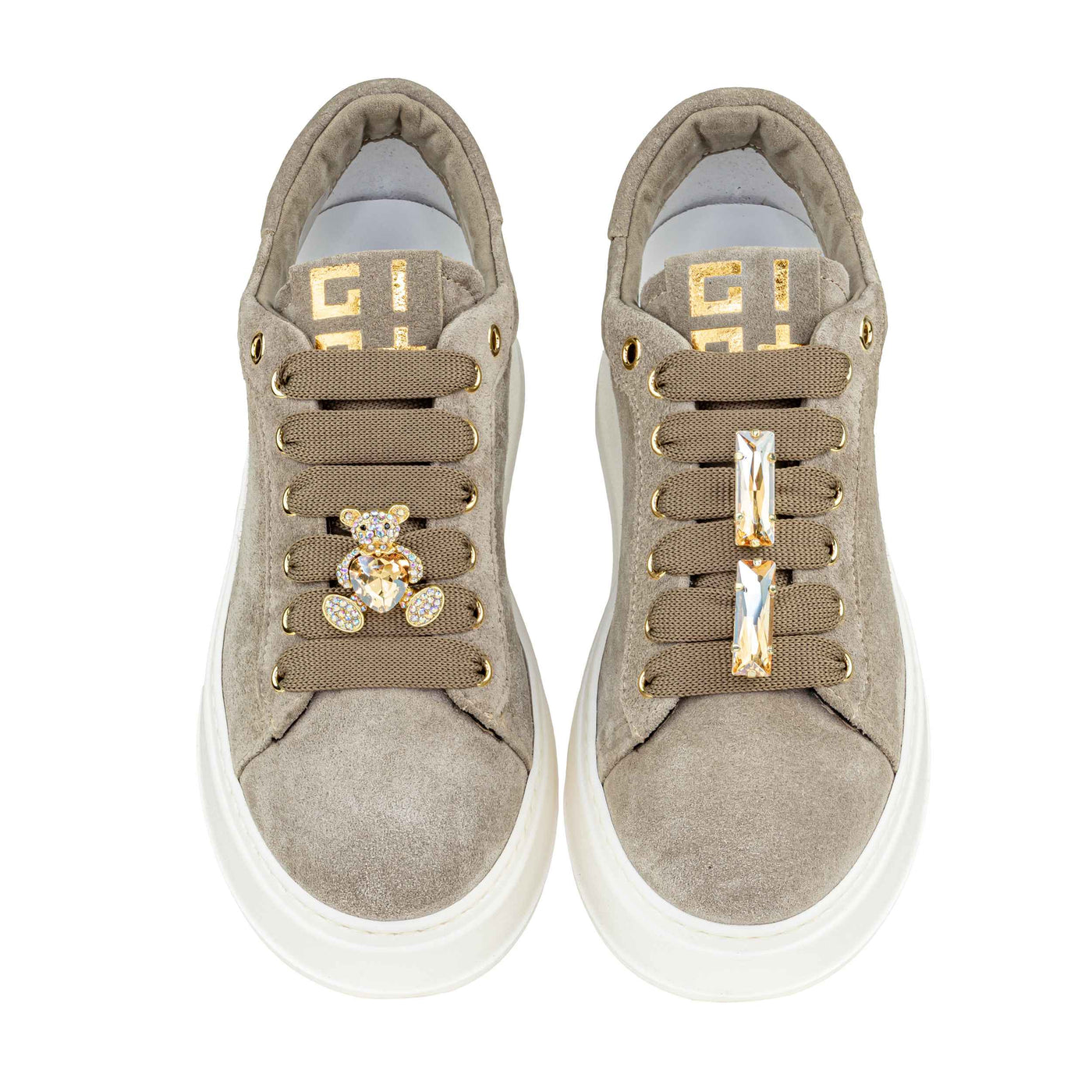 GIO+ SNEAKERS PIA428C COMBI TORTORA ORSETTO