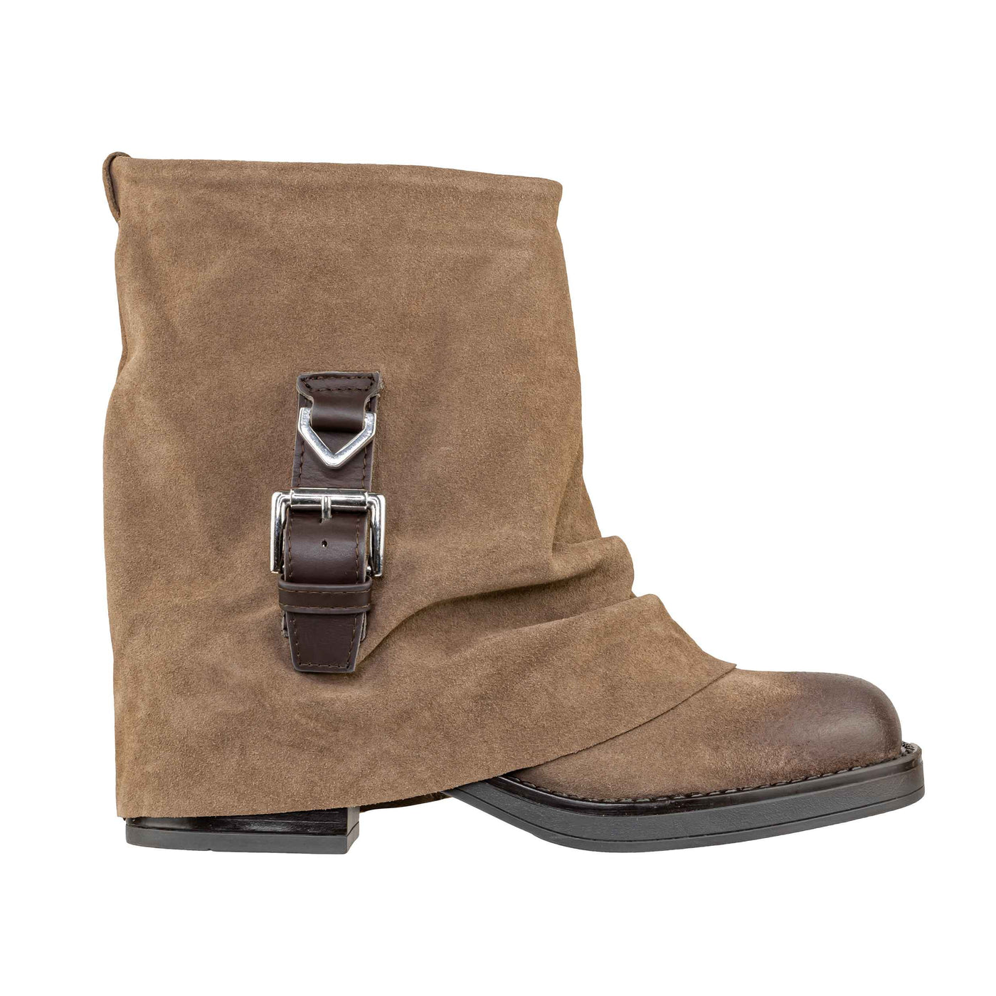 THE ICONA 3485 STIVALE CAMOSCIO TAUPE