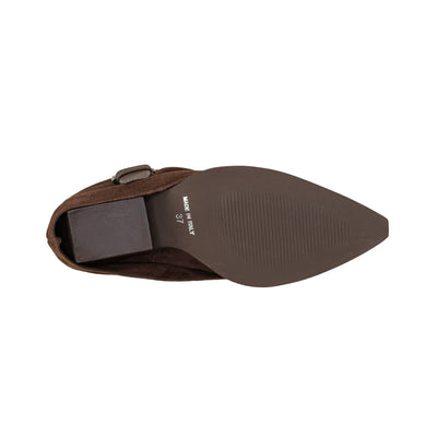 THE ICONA TX411 STIVALE CAMOSCIO T. MORO