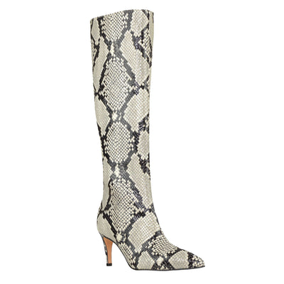 BIANCA DI STIVALE R668P PITONE ROCCIA