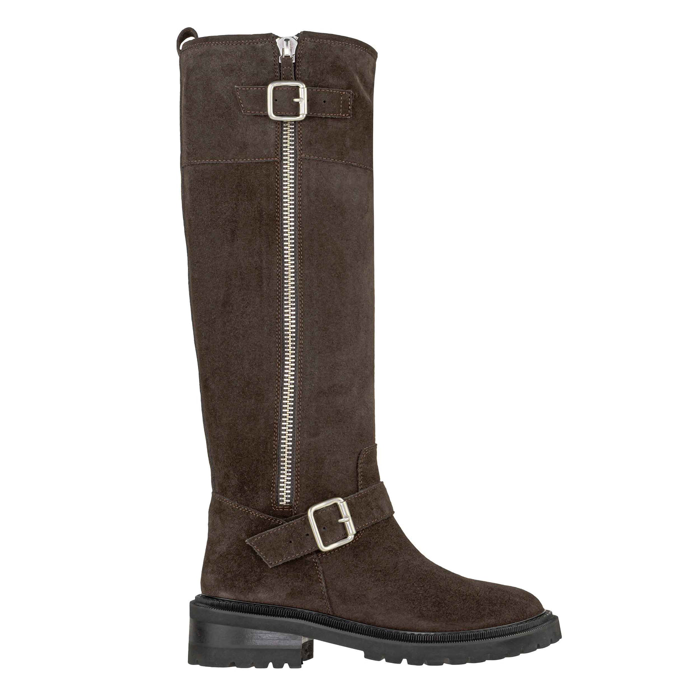 VIA ROMA 15 STIVALE 4280R VELOUR TESTA DI MORO