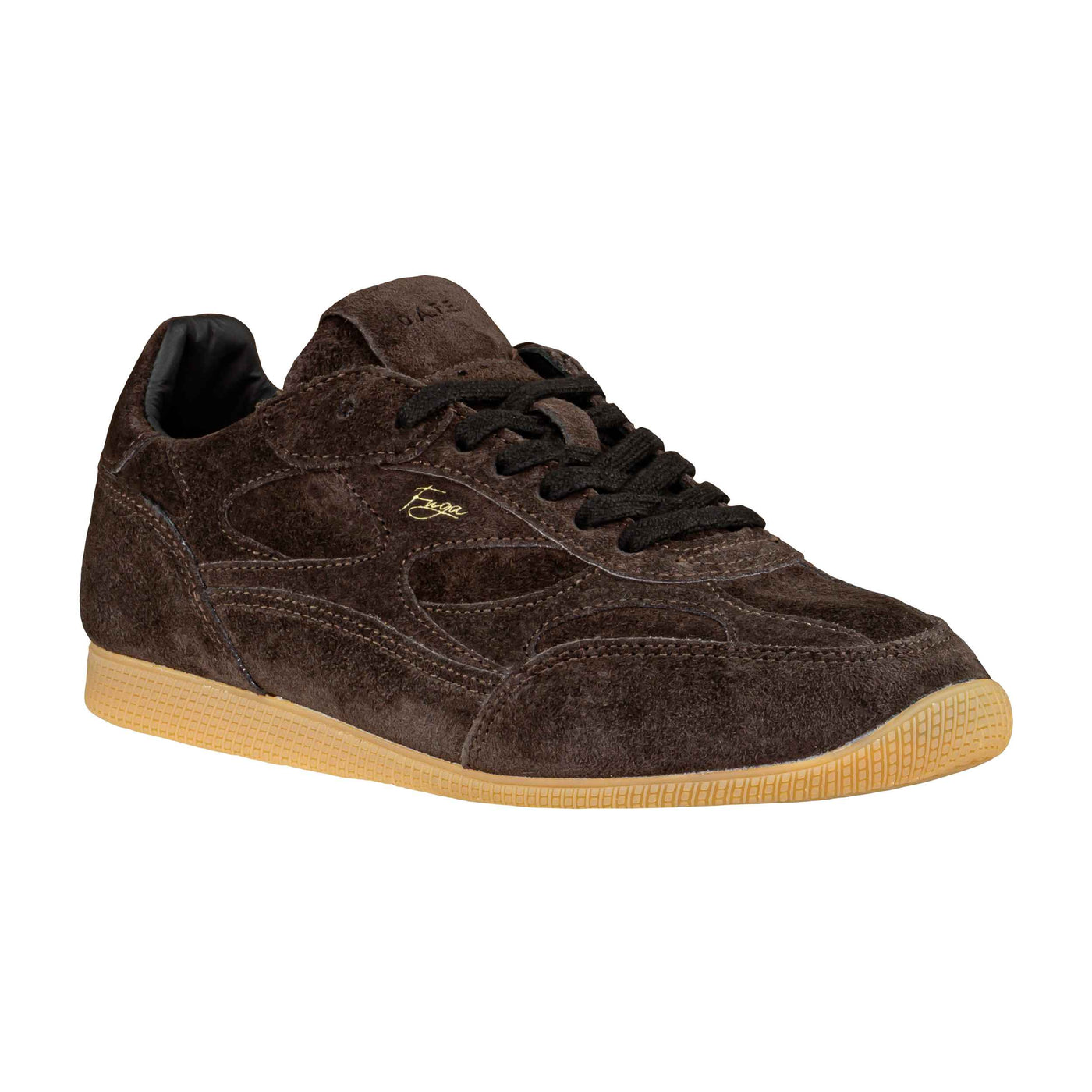D.A.T.E. FUGA LOW VELOUR CHOCOLATE