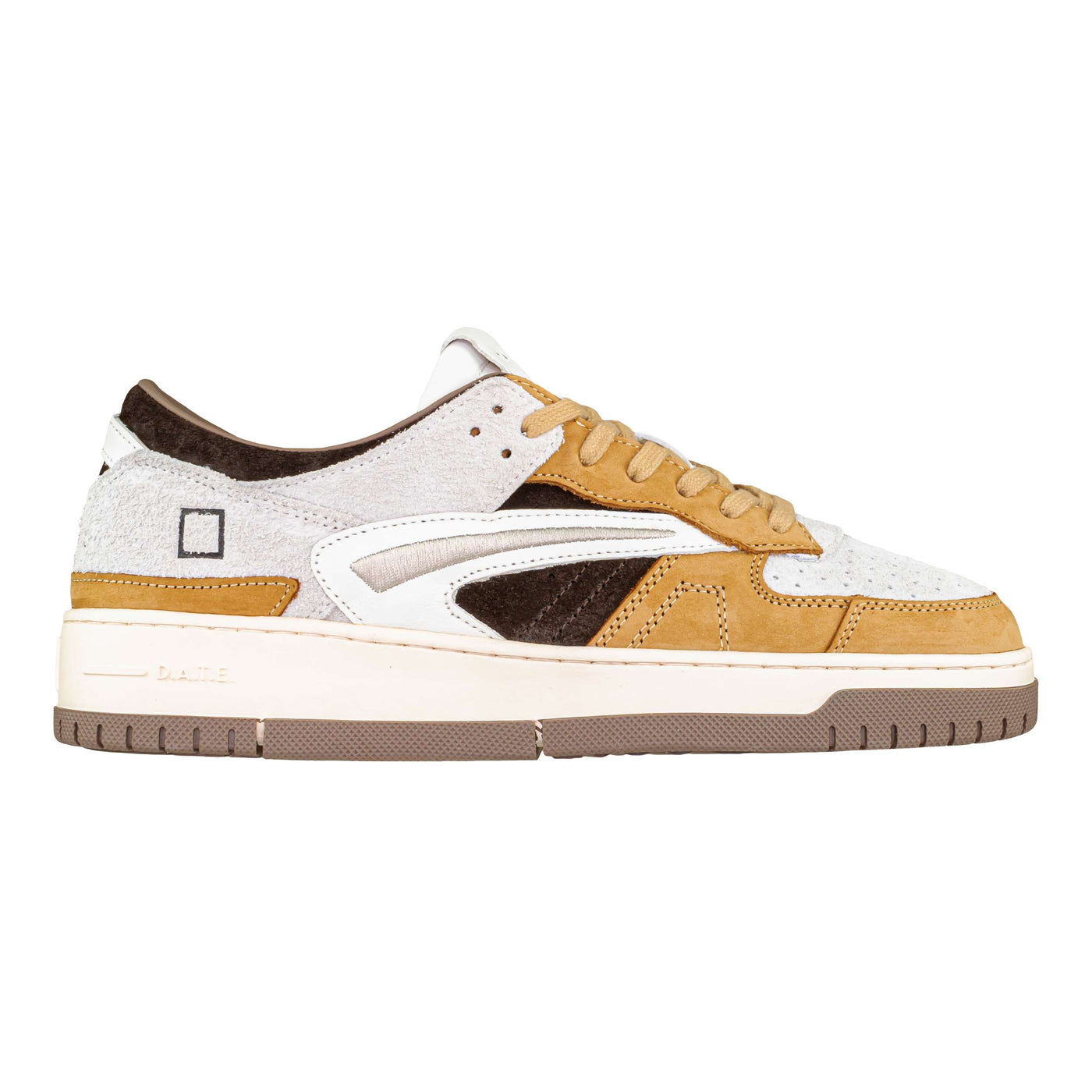 D.A.T.E. TORNEO POP WHITE-BROWN