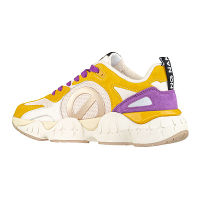 NO NAME KRAZEE RUNNER W MUSTARD/PURPLE