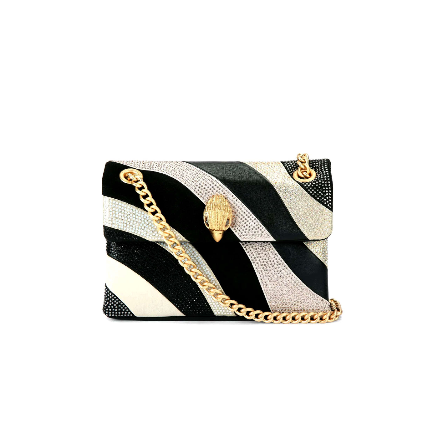 KURT GEIGER LONDON MINI KENSINGTON BAG BLK/OTHER