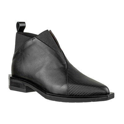 LE BOHEMIEN G36A STIVALETTO STAMPA VELLUTO NERO